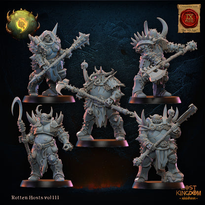 Rotten Hosts Warriors | Rotten Hosts | Lost Kingdom Miniatures