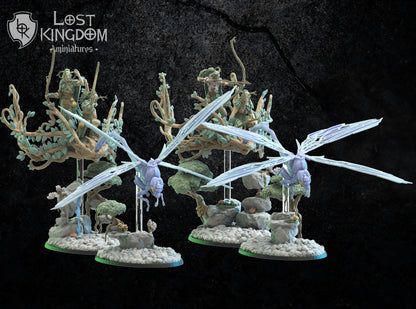 Tonbo Chariots | Mori / Wood Elves | Lost Kingdom Miniatures