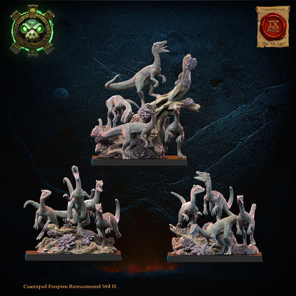 Compsognathus Swarms | Saurian Ancients | Lost Kingdom Miniatures