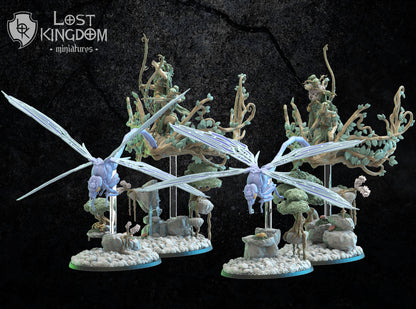 Tonbo Chariots | Mori / Wood Elves | Lost Kingdom Miniatures
