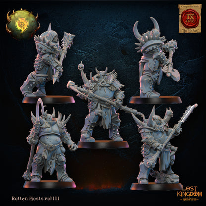 Rotten Hosts Warriors | Rotten Hosts | Lost Kingdom Miniatures