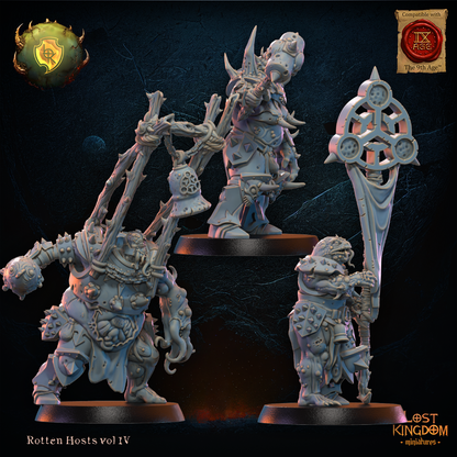Plague Regiment | Rotten Hosts | Lost Kingdom Miniatures