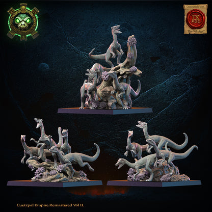 Compsognathus Swarms | Saurian Ancients | Lost Kingdom Miniatures
