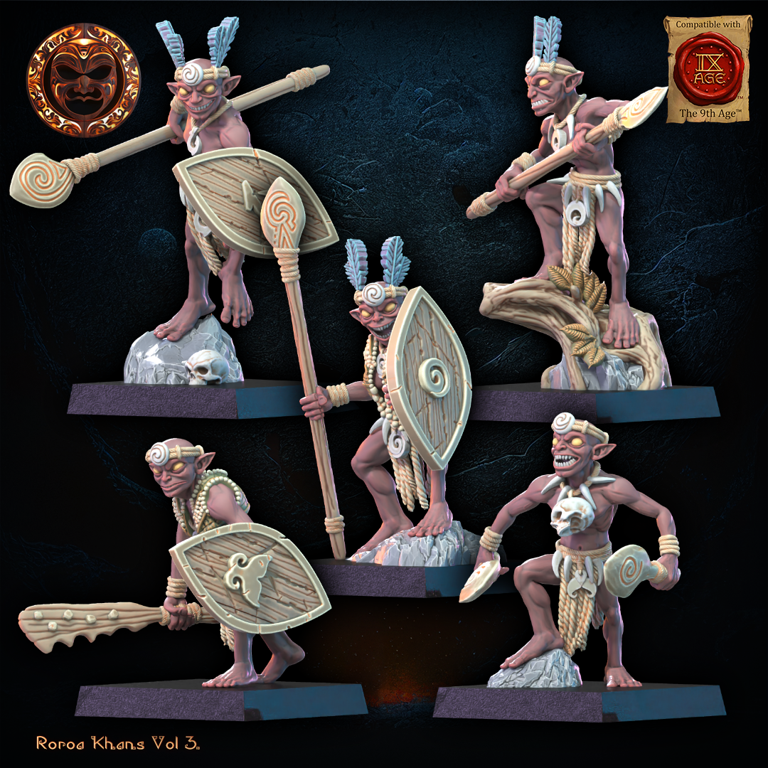 Yarablin Regiment | Roroa Khans | Lost Kingdom Miniatures