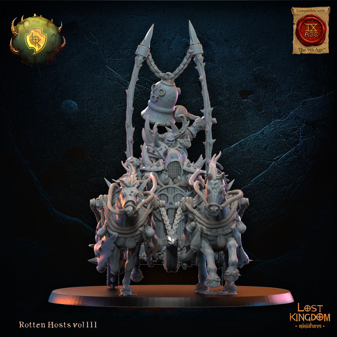 Rotten Hosts Chariot | Rotten Hosts | Lost Kingdom Miniatures