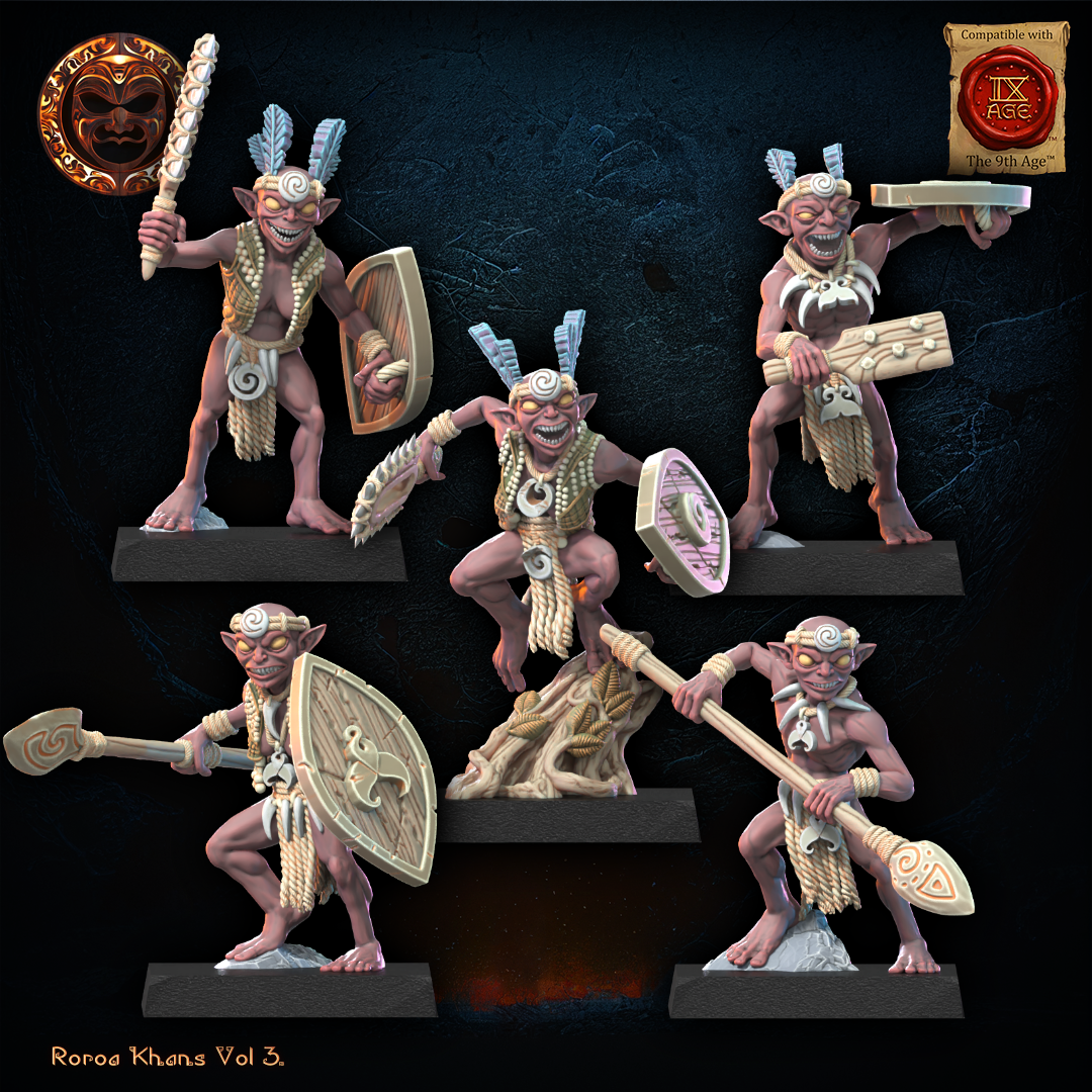 Yarablin Regiment | Roroa Khans | Lost Kingdom Miniatures