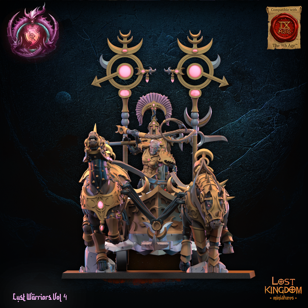 Lust Chosen Chariot | Sons of Depravation | Lost Kingdom Miniatures