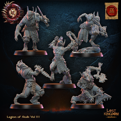 Bloodfang Lycans | Legion of Skulls | Lost Kingdom Miniatures