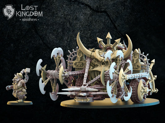 Magmhôrin Swirler | Infernal Dwarves | Lost Kingdom Miniatures