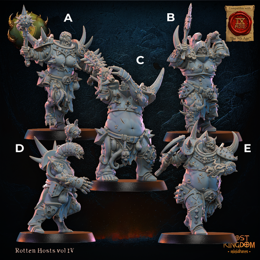 Plague Regiment | Rotten Hosts | Lost Kingdom Miniatures