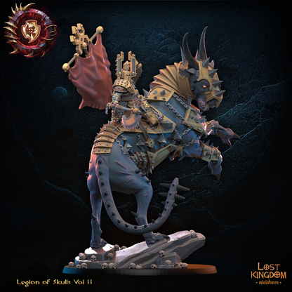 High King of Skulls | Legion of Skulls | Lost Kingdom Miniatures