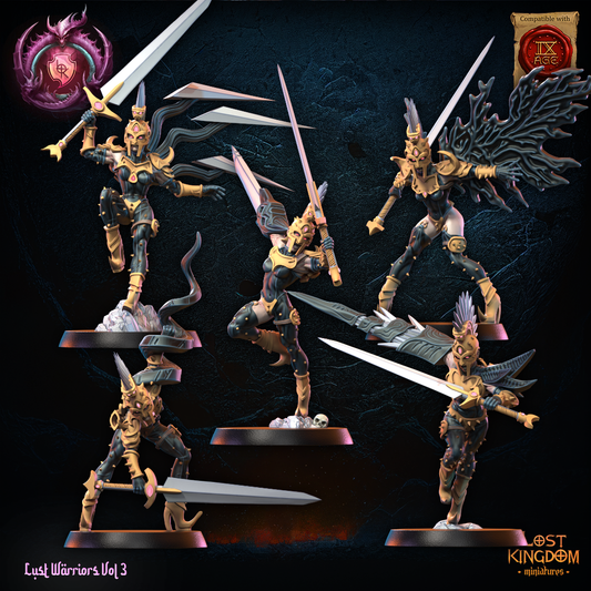 Lust Fallen | Sons of Depravation | Lost Kingdom Miniatures