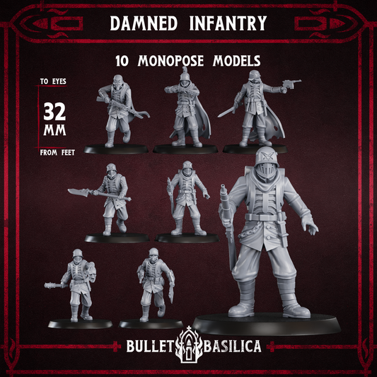 Damned Infantry Squad | Disciple of Tet’o | Bullet Basilica