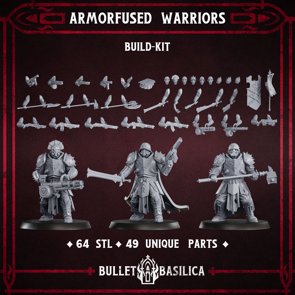 Bits - Armorfused Warriors | Hell's First Dominion | Dakka Dakka