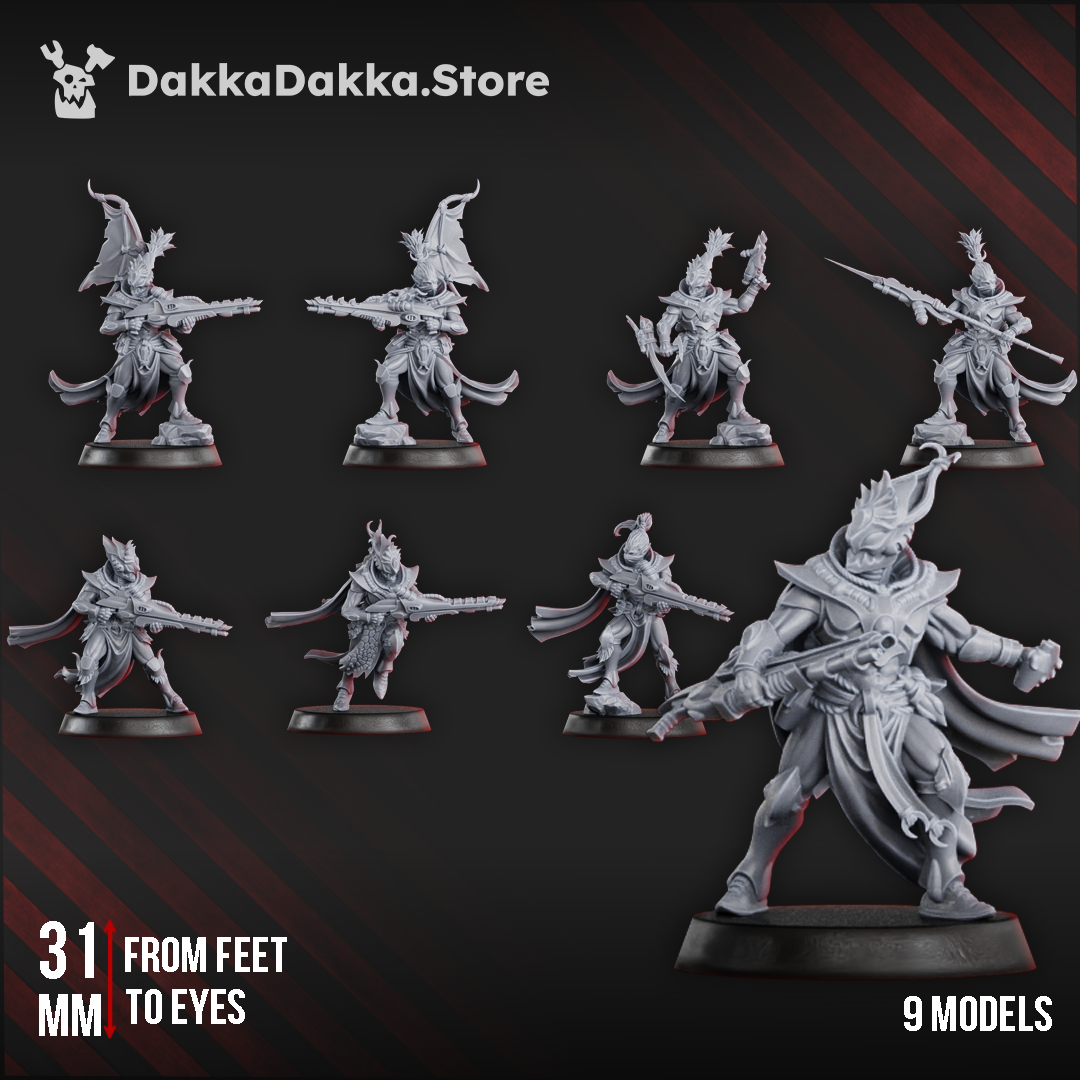 Spacelair Flamescale Squad | Spacelair Anchorites | Dakka Dakka