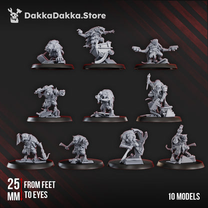 Ancient Mine Rats | The Miner Rat Vanguard | Dakka Dakka