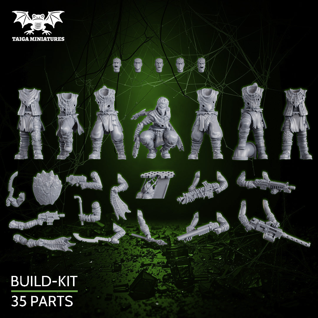 Bits Junk Spiders Gang | Rock Head Gangs | Dakka Dakka