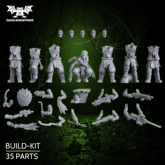 Bits Junk Spiders Gang | Rock Head Gangs | Dakka Dakka