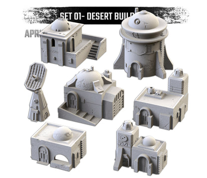 Desert Buildings | Scatter Terrain | Txarli Factory