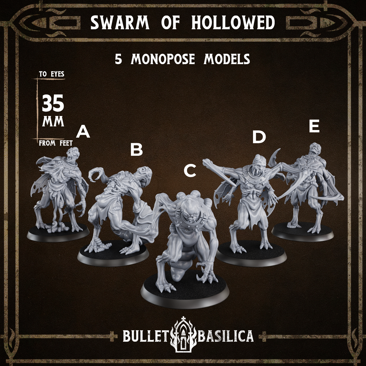 Swarm of Hollowed Squad | Temple of the Dead God |  Bullet Basilica