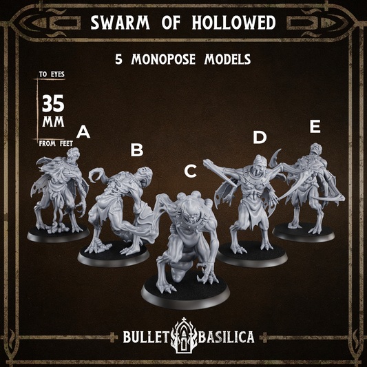 Swarm of Hollowed Squad | Temple of the Dead God |  Bullet Basilica