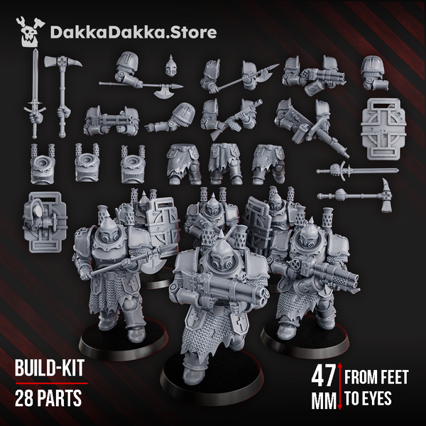 Bits - Heavy Bogatyr Squad | Steel Union | Dakka Dakka