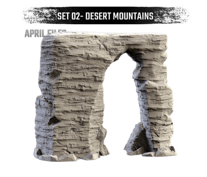 Desert Mountains | Scatter Terrain | Txarli Factory