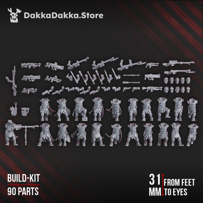 Bits - Satellitum Mechguards Ranged Squad | Pluto’s Mechanized Legion | Dakka Dakka