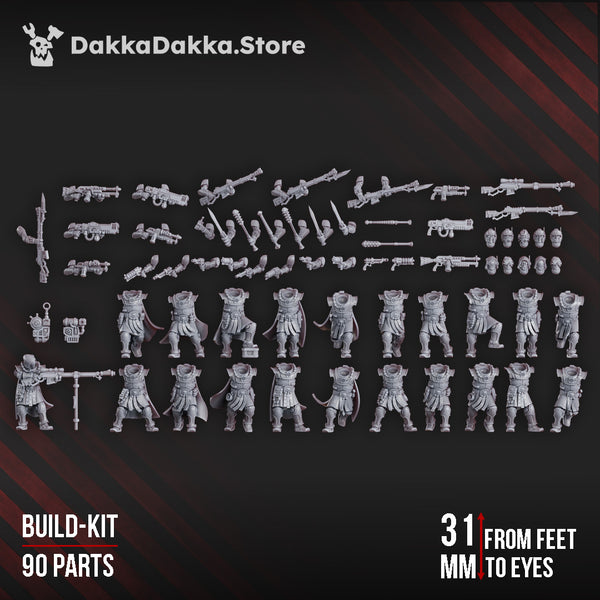 Bits - Satellitum Mechguards Ranged Squad | Pluto’s Mechanized Legion | Dakka Dakka