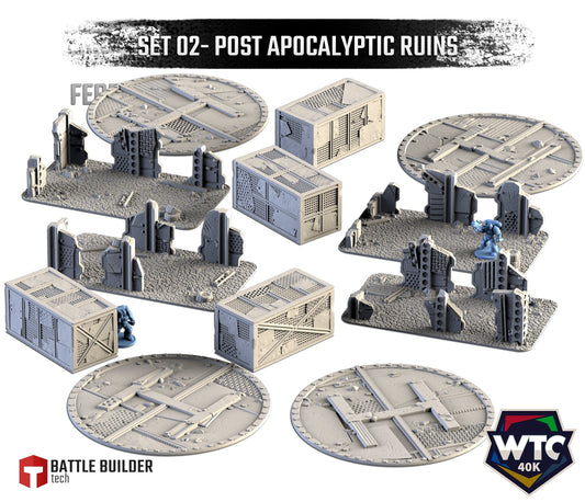 WTC Compatible Post-Apocalyptic Scatter | Scatter Terrain | Txarli Factory   | Table Top Gaming