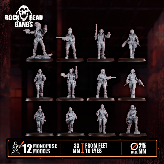 Chembirds Gang Squad | Rock Head Gangs