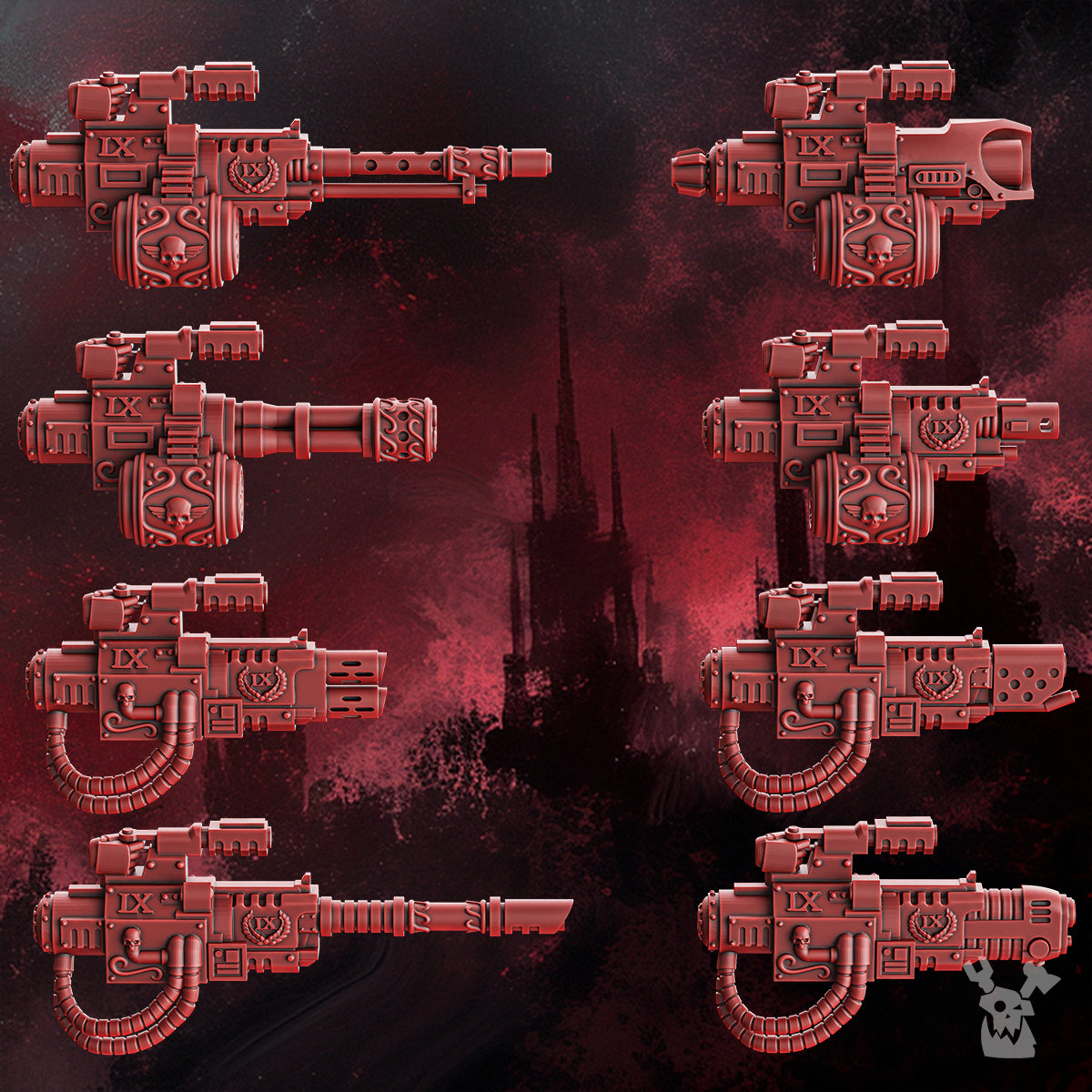 Bits - Ancient Era Heavy Weapons Pack | Crimson Wings | Dakka Dakka