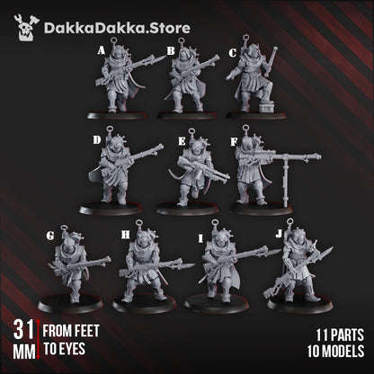 Satellitum Ranged Squad (Pre-Built) | Pluto’s Mechanized Legion | Dakka Dakka