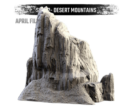 Desert Mountains | Scatter Terrain | Txarli Factory