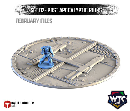 WTC Compatible Post-Apocalyptic Scatter | Scatter Terrain | Txarli Factory   | Table Top Gaming