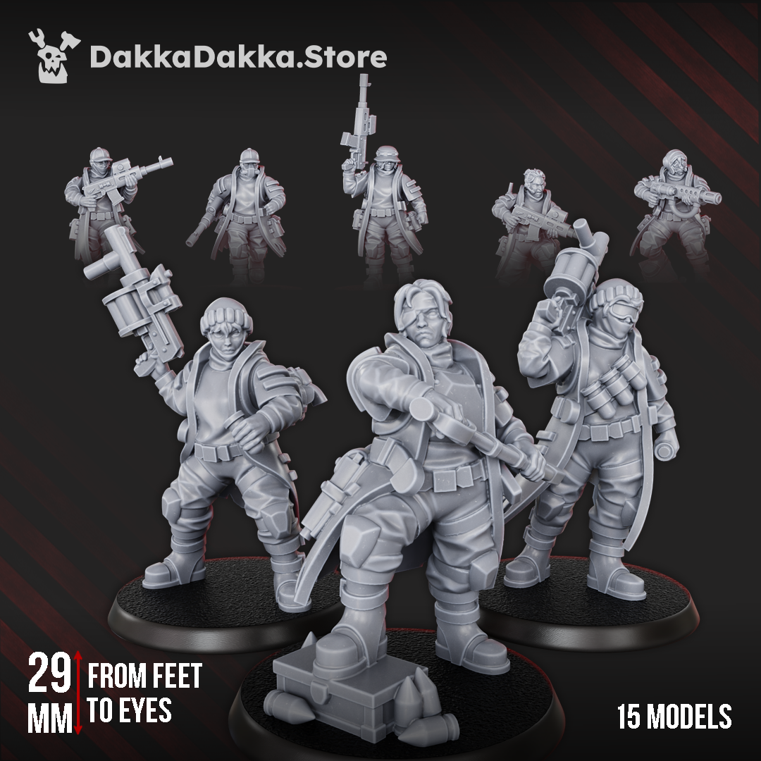 The Alcat Rats Infantry Squad