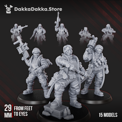 The Alcat Rats Infantry Squad