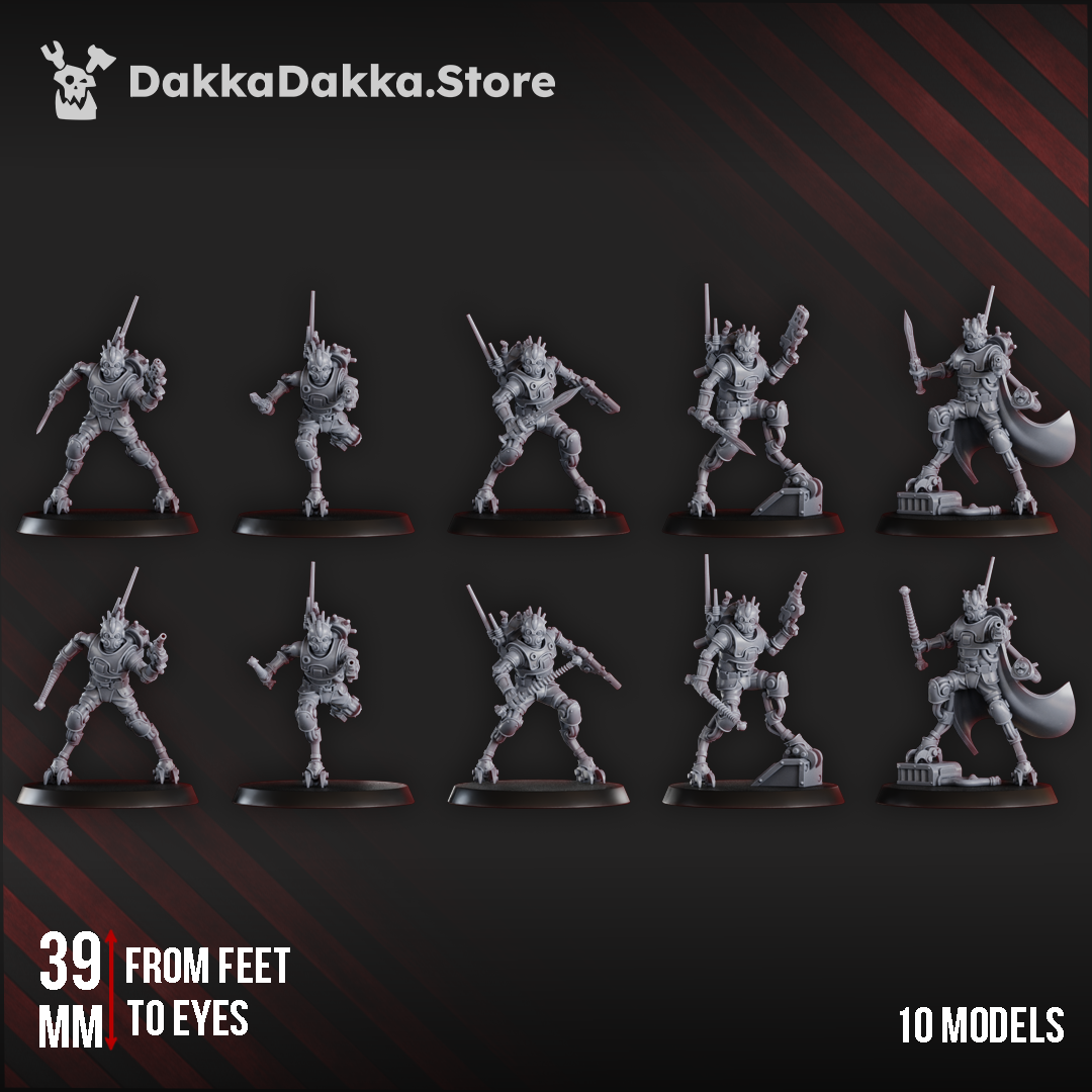 Persecutors Contrakeens Squad | Pluto's Mechanized Legion | Dakka Dakka