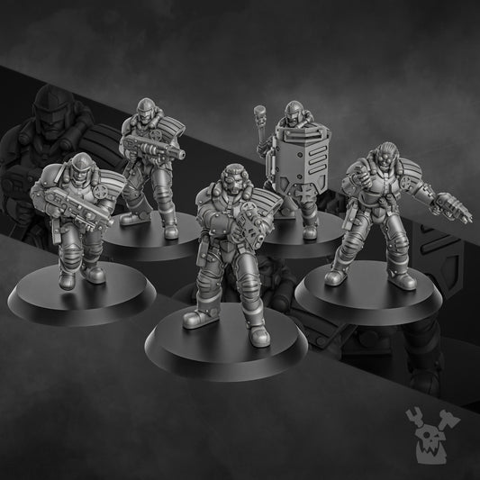 Metal Militia Brigade (part 1) | Rock Head Gangs | Dakka Dakka Store