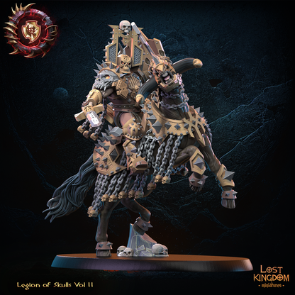 Vorr, Skull Knight Champion | Legion of Skulls | Lost Kingdom Miniatures