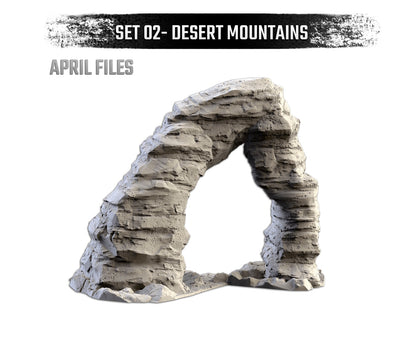 Desert Mountains | Scatter Terrain | Txarli Factory