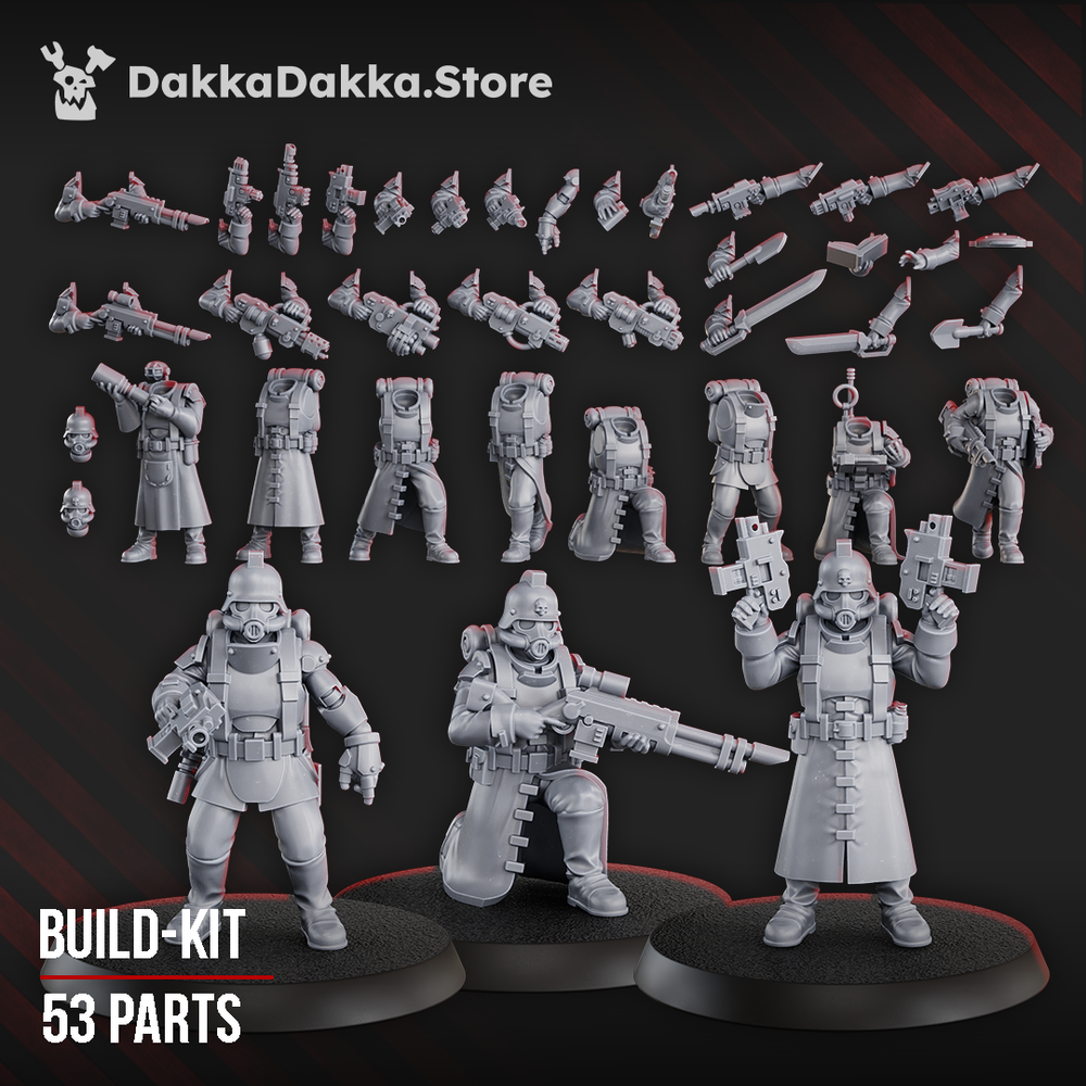 Bits - Death Division Infantry | 3rd Death Division | Dakka Dakka