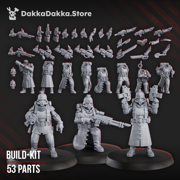 Bits - Death Division Infantry | 3rd Death Division | Dakka Dakka