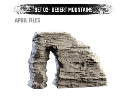 Desert Mountains | Scatter Terrain | Txarli Factory
