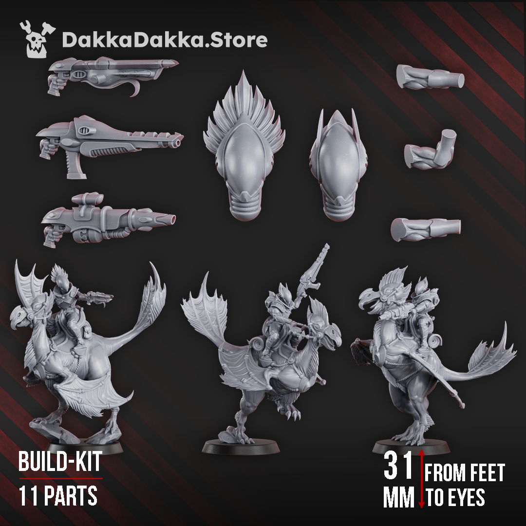 Bits- Spacelair Dinoriders Team | Spacelair Anchorites | Dakka Dakka