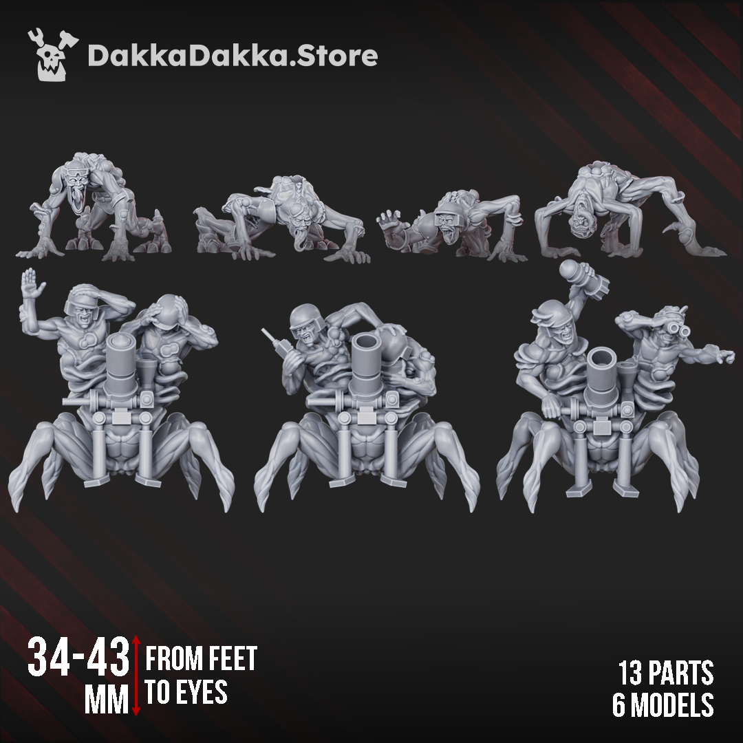 Shroomspawn Weapons Crew Squad