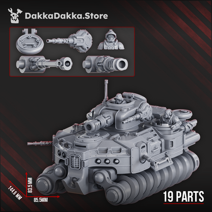 Hovercraft Tank Solpuga D-10  | Pluto's Mechanized Legion | Dakka Dakka