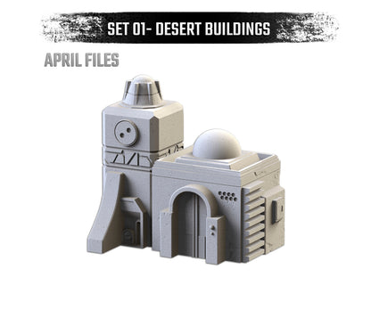 Desert Buildings | Scatter Terrain | Txarli Factory