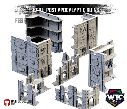 WTC Complete Terrain Set - Various Styles | Scatter Terrain | Txarli Factory   | Table Top Gaming