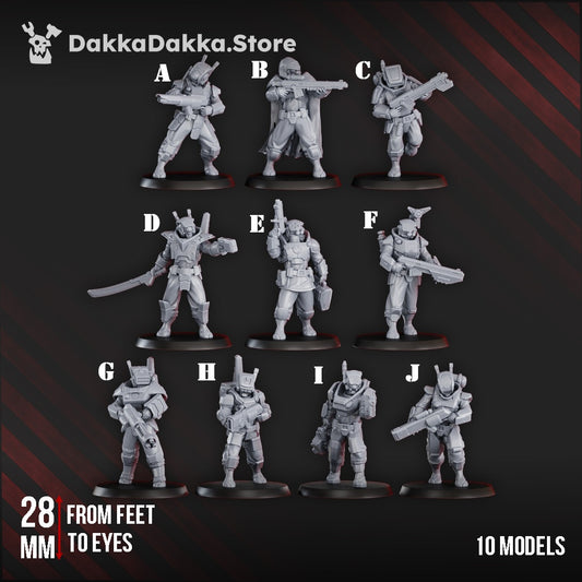 Operations Team 2nd Division Squad (Pre-Built) | Midnight Sun Covenant | Dakka Dakka